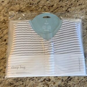 Gray Striped Kids Pajama Sleep Sack
